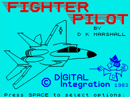 Fighter pilot pantalla de carga