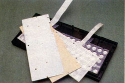 Las cuatro capas que constituyen el teclado